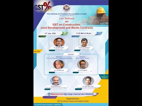 GST on Construction, Joint Development &amp; Works Contracts